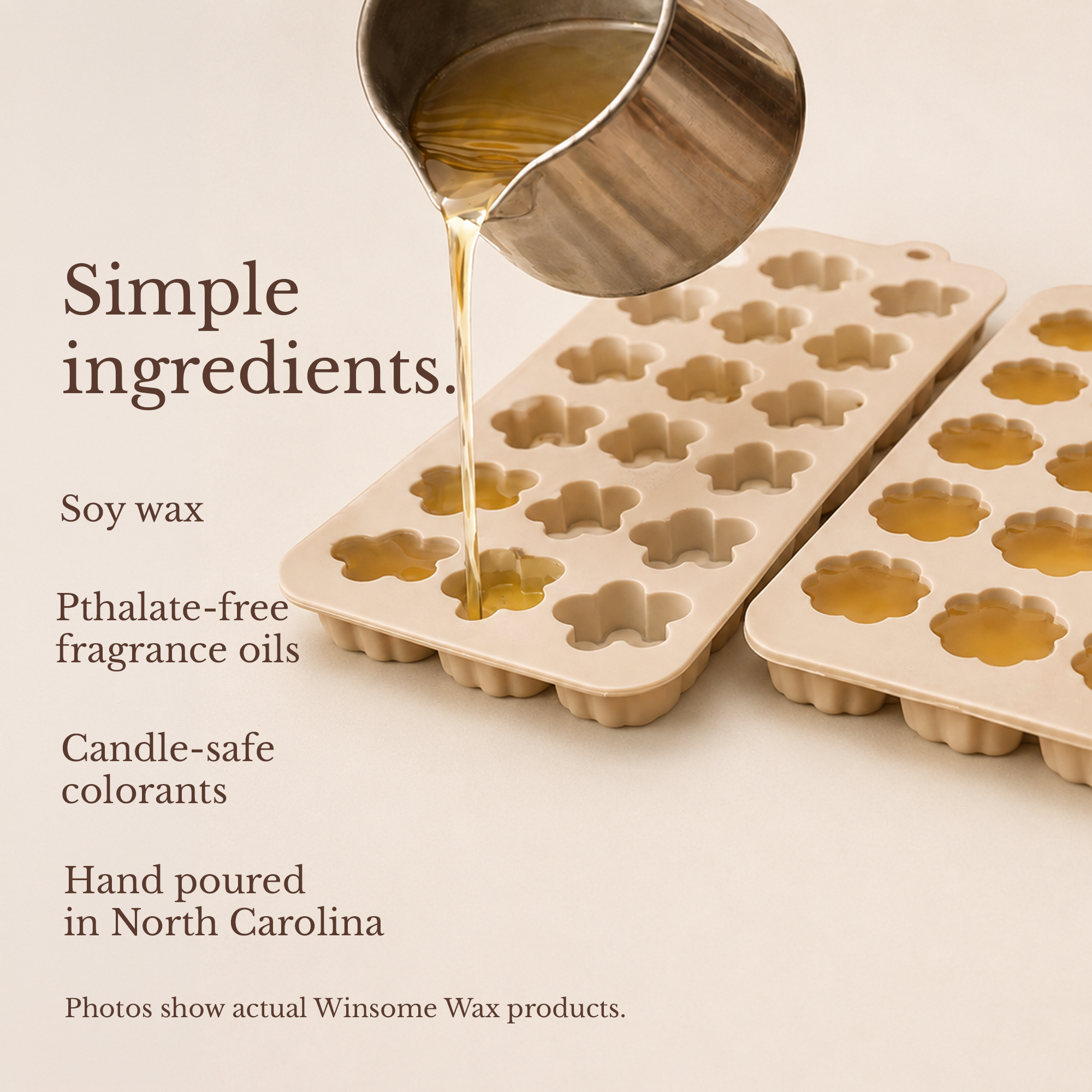 Hand Poured Soy Wax Melts - Choose Your Fragrance