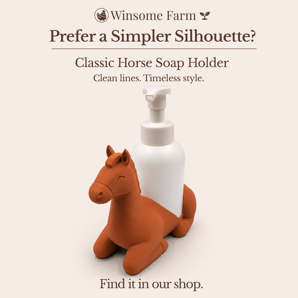 Horse - Windswept Universal Soap Holder - Winsome Farm