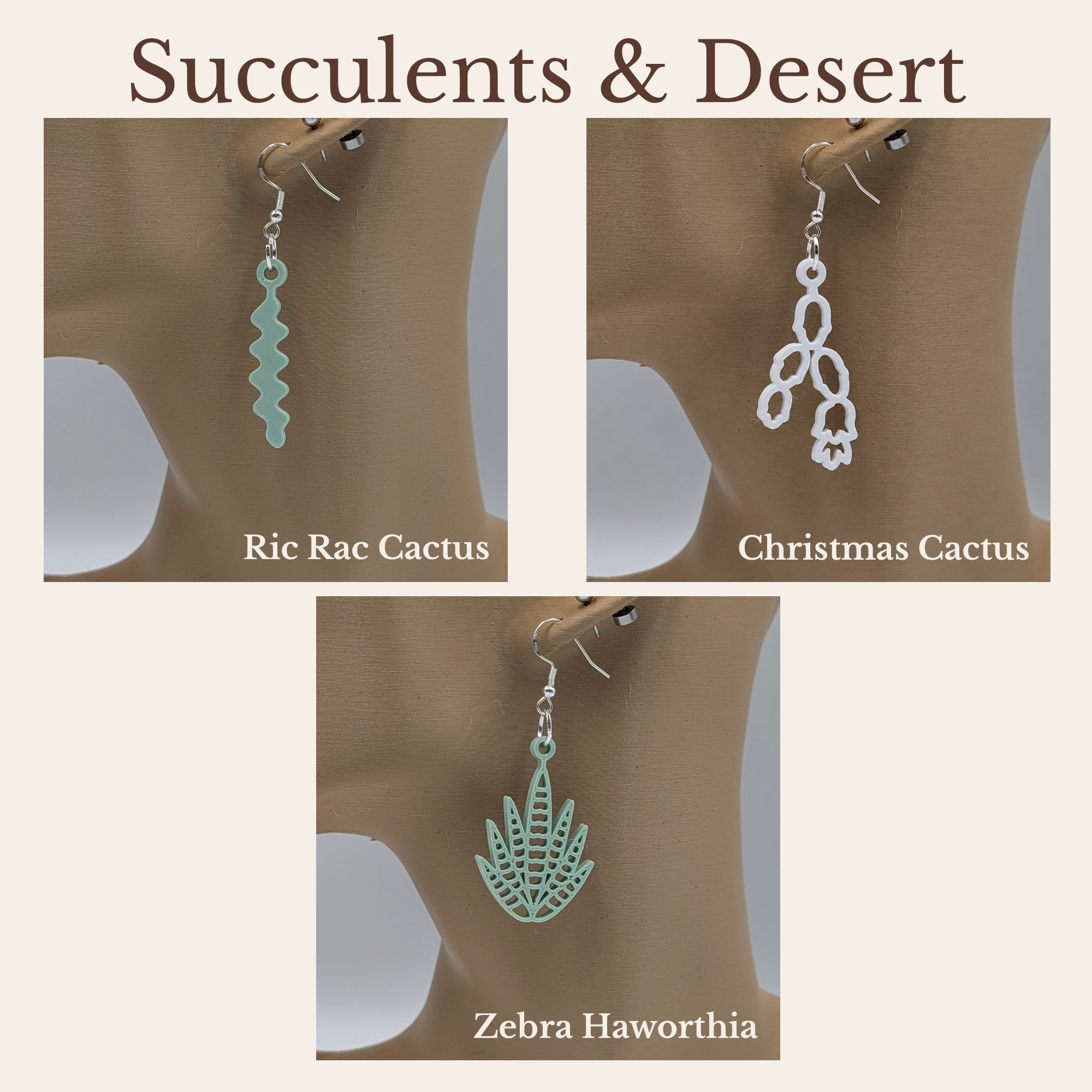 Houseplant Earrings