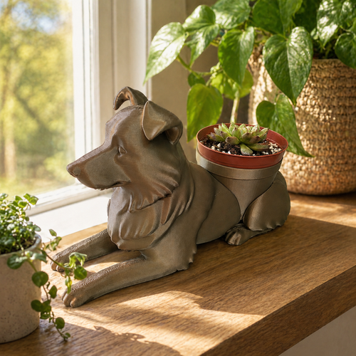 Australian Shepherd Planter - Winsome Wags