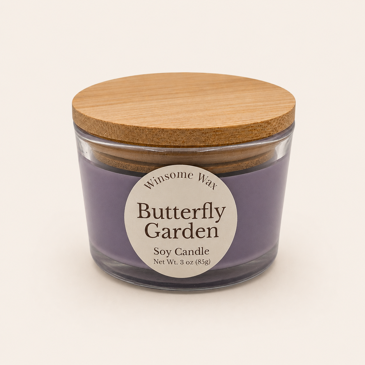 Signature Collection - 3 oz Soy Candle - Hand Poured Candle with Bamboo Lid