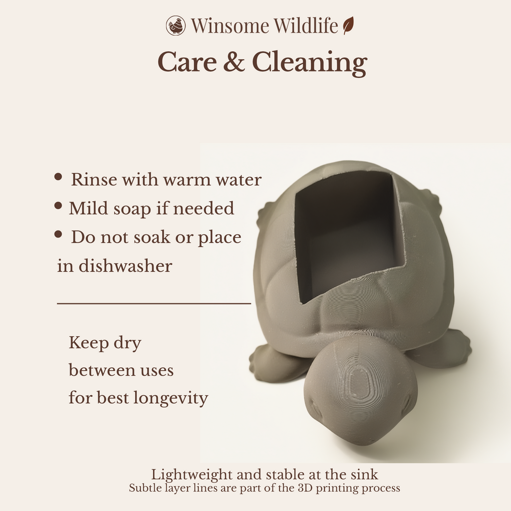 Turtle Soap Holder - Bath & Body Works Holder - Winsome Wildlife