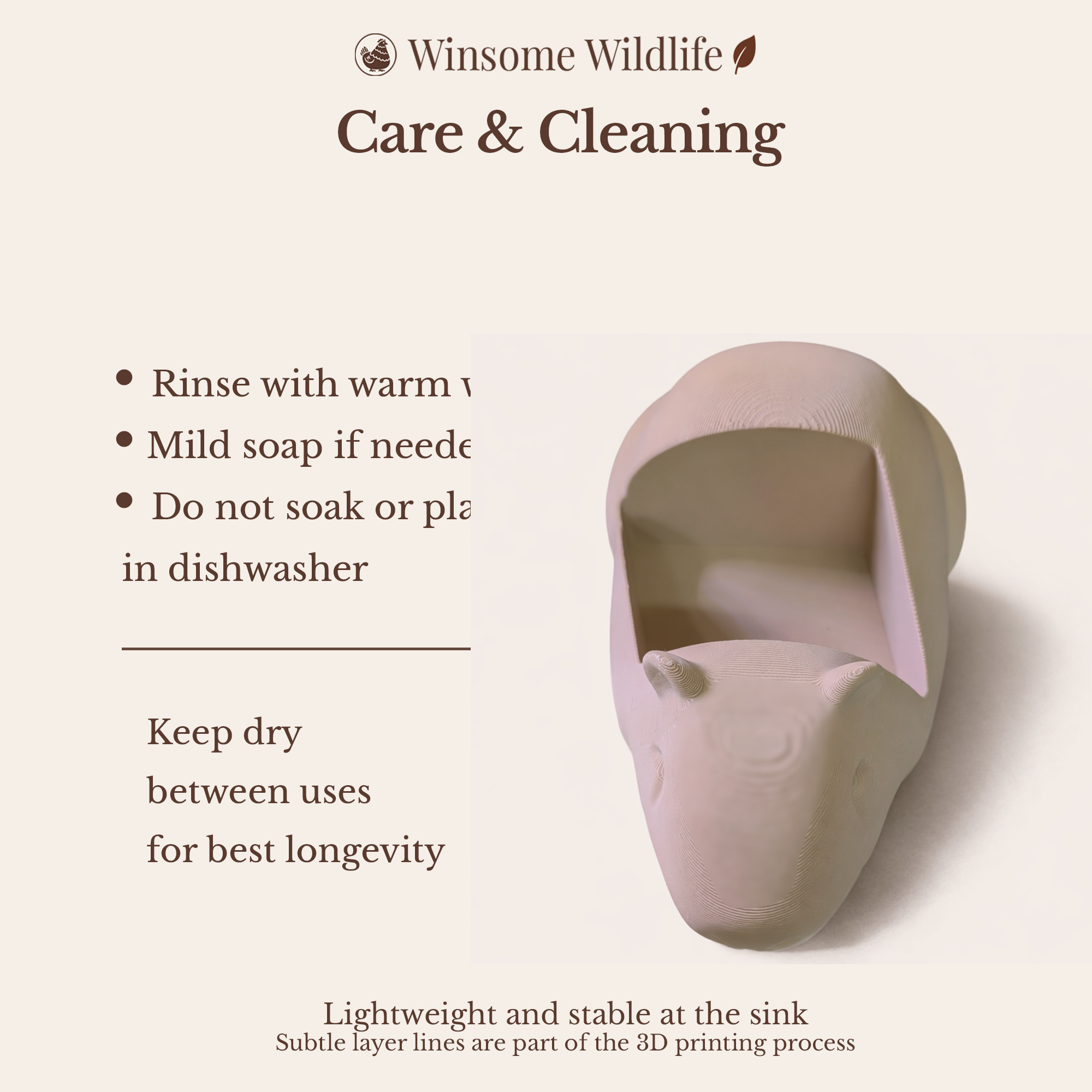 Capybara Soap Holder - Bath & Body Works Holder - Winsome Wildlife
