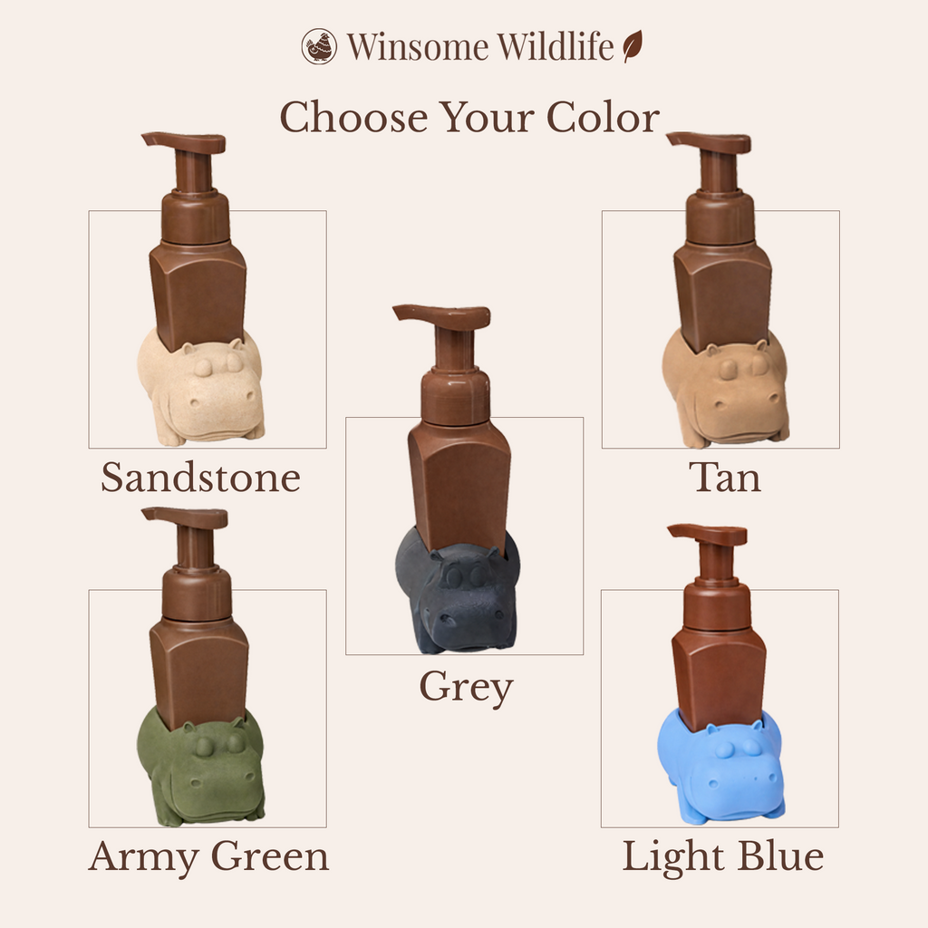 Hippo Soap Holder - Bath & Body Works Holder - Winsome Wildlife