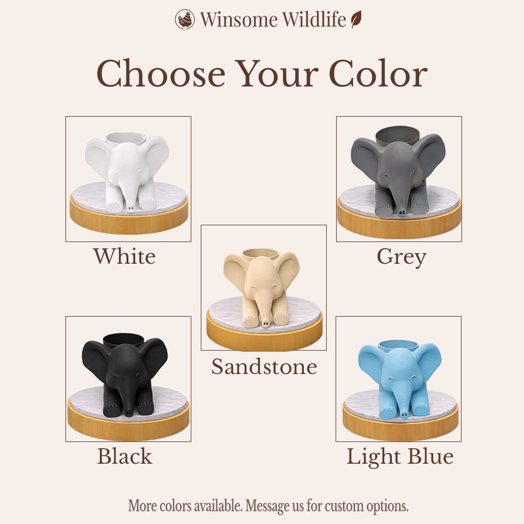 Elephant Planter - Winsome Wildlife