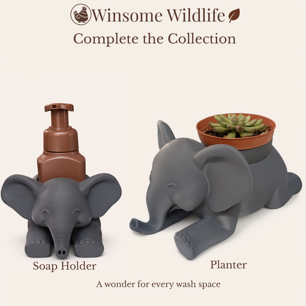Elephant Planter - Winsome Wildlife