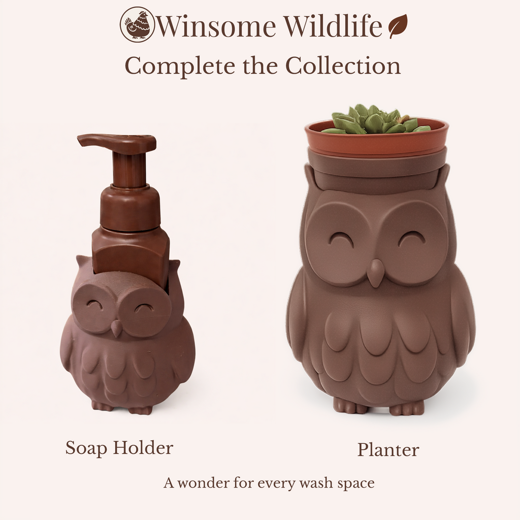Owl Planter - Winsome Wildlife