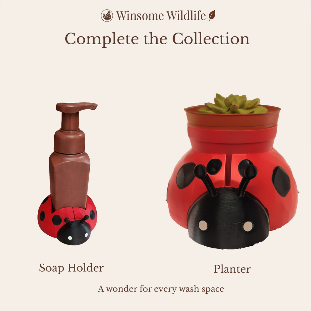 Ladybug Soap Holder - Bath & Body Works Holder - Winsome Wildlife