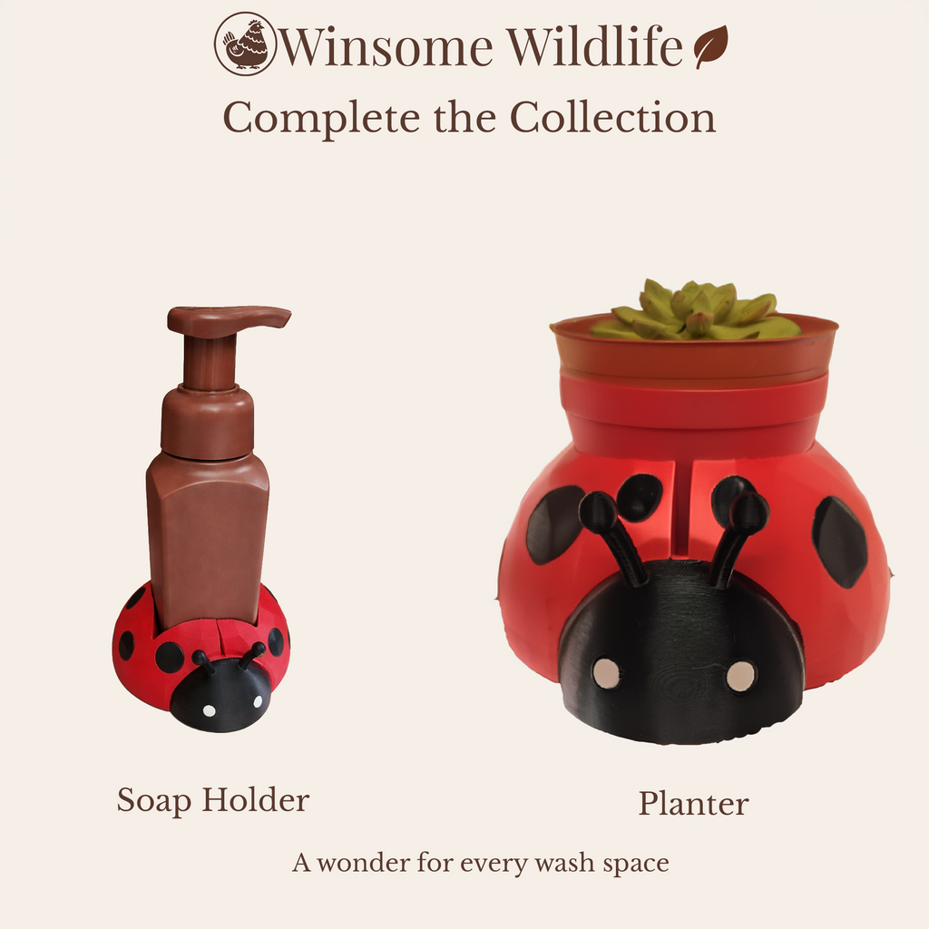 Ladybug Planter - Winsome Wildlife
