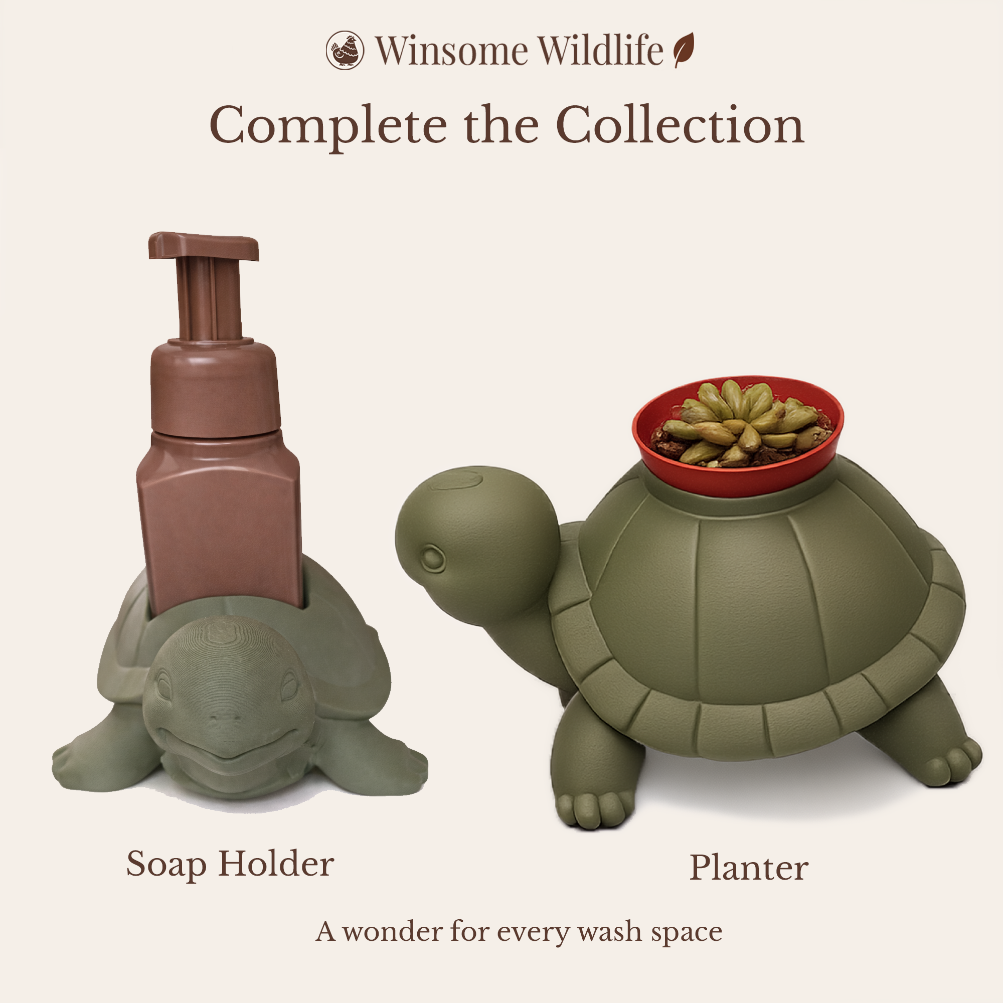 Turtle Soap Holder - Bath & Body Works Holder - Winsome Wildlife