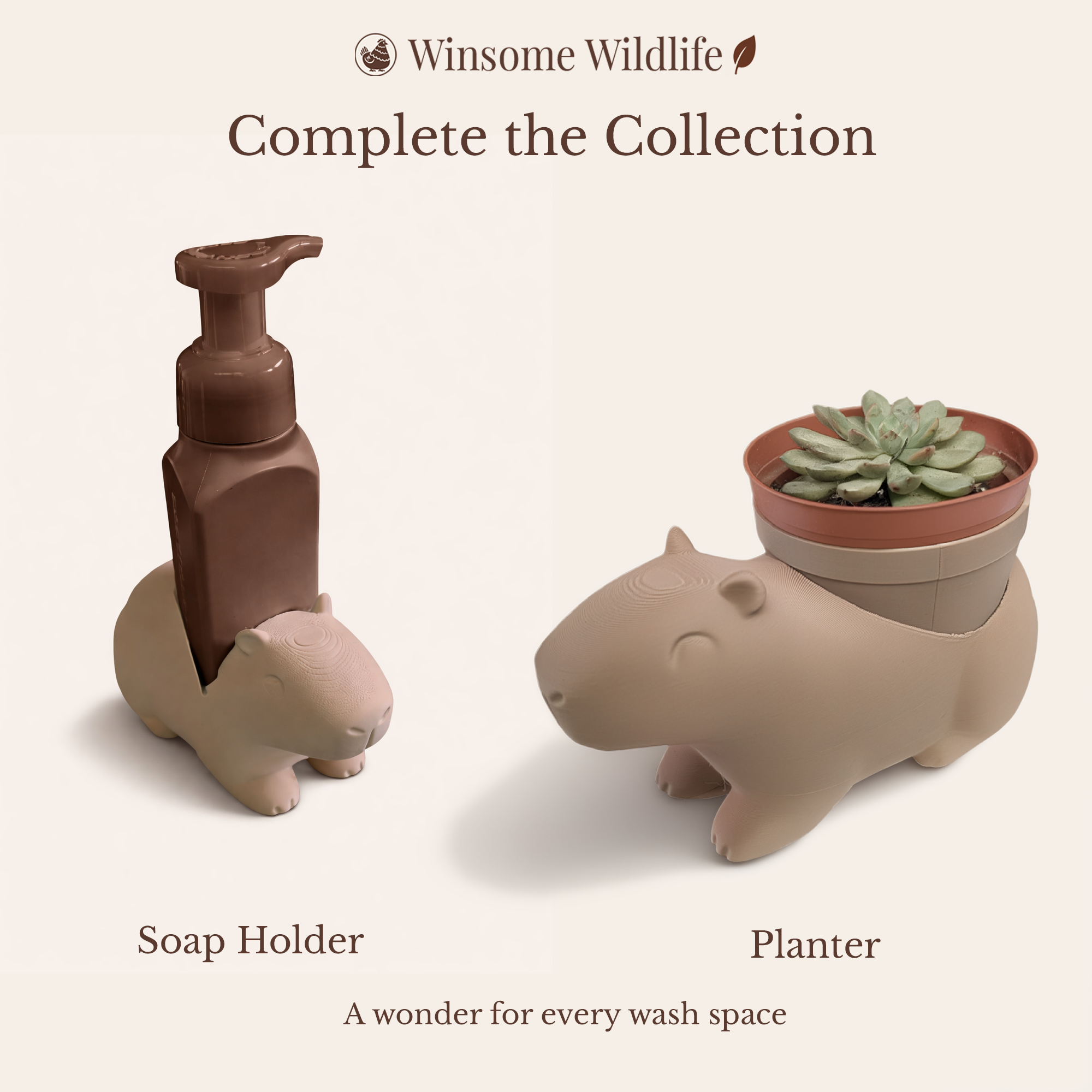 Capybara Soap Holder - Bath & Body Works Holder - Winsome Wildlife
