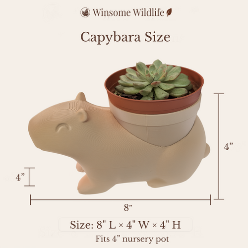 Capybara Planter - Winsome Wildlife