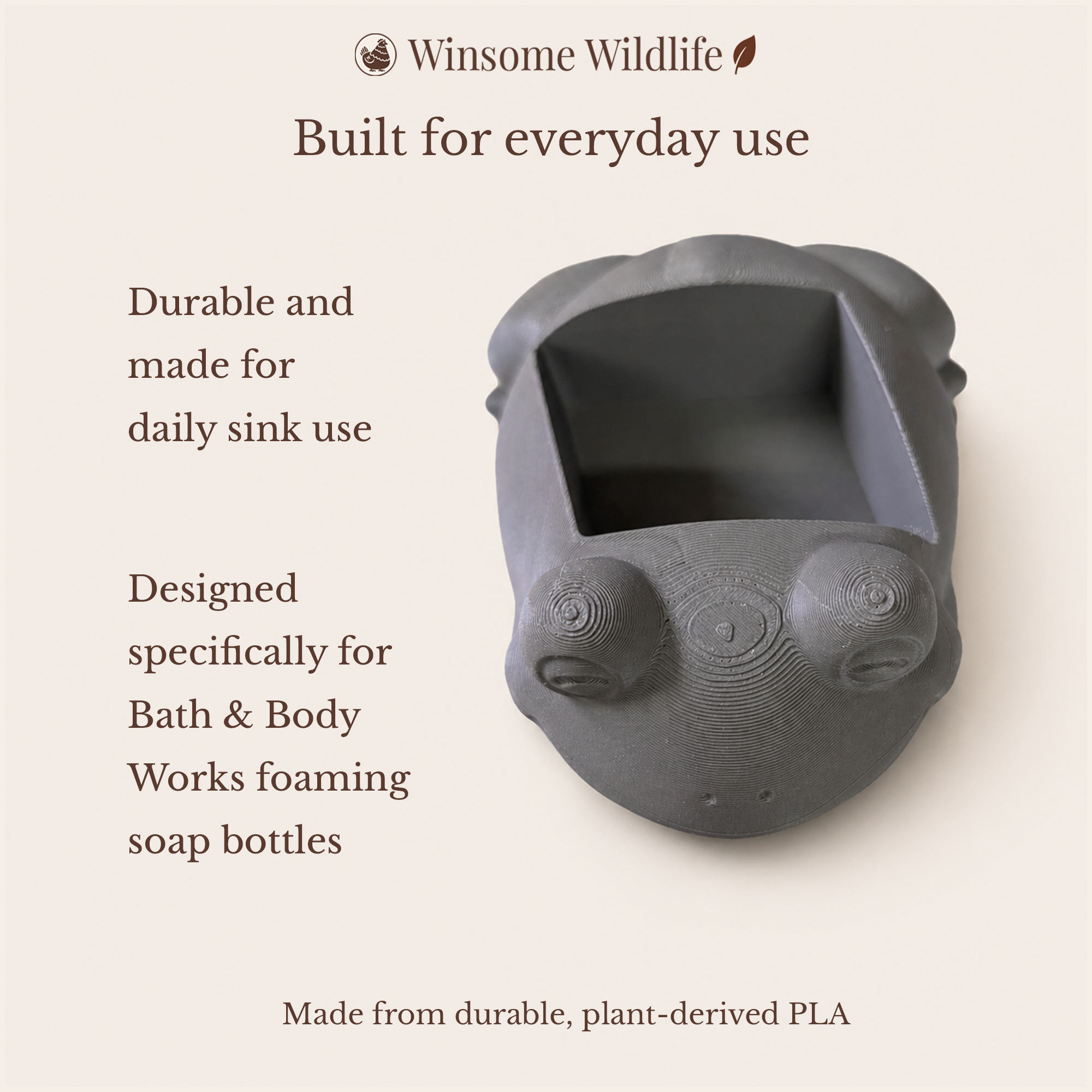 Frog Soap Holder - Bath & Body Works Holder - Winsome Wildlife