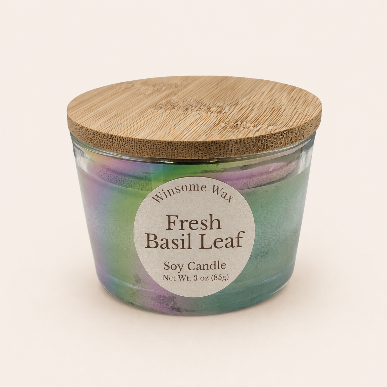 Signature Collection - 3 oz Soy Candle - Hand Poured Candle with Bamboo Lid