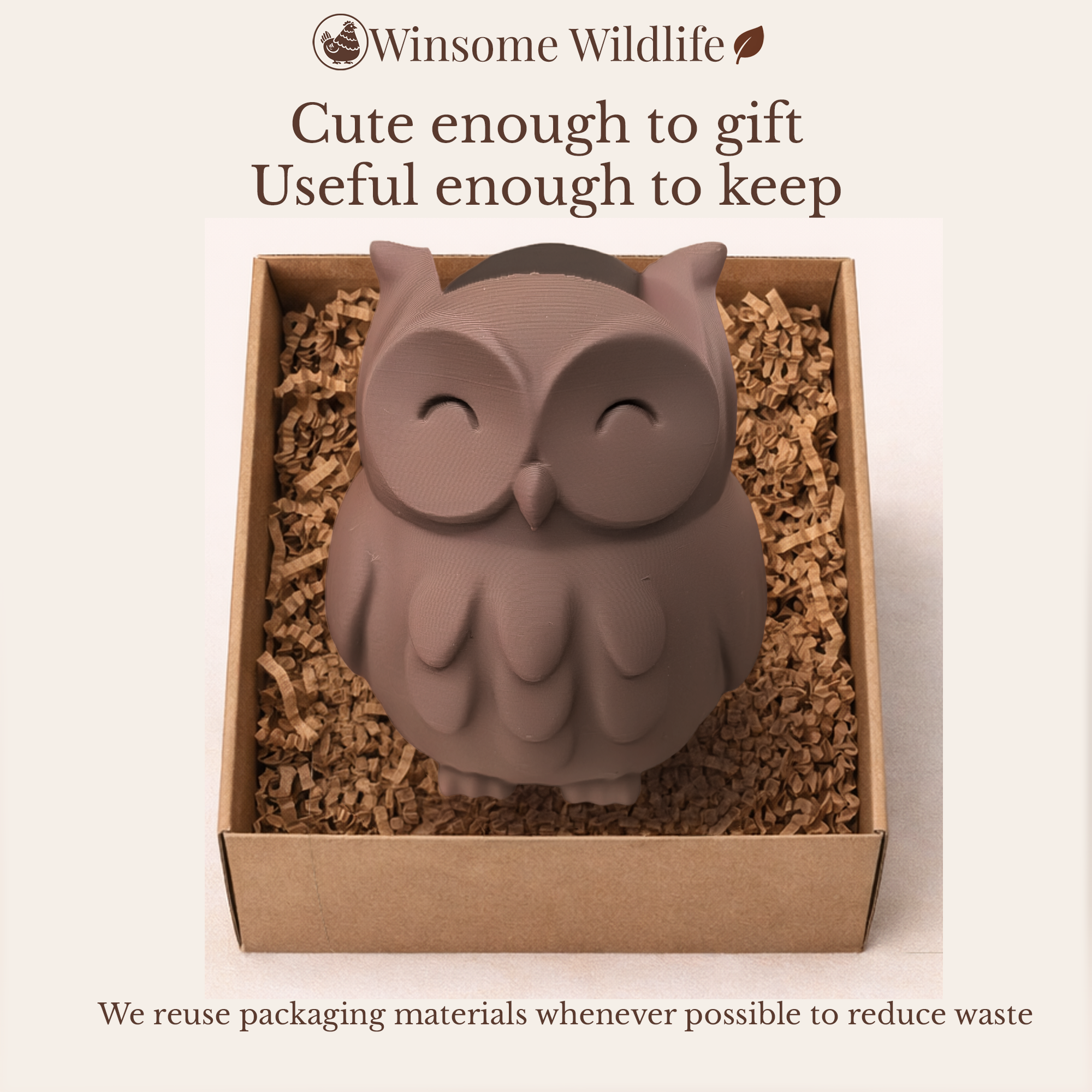 Owl Soap Holder - Bath & Body Works Holder - Winsome Wildlife