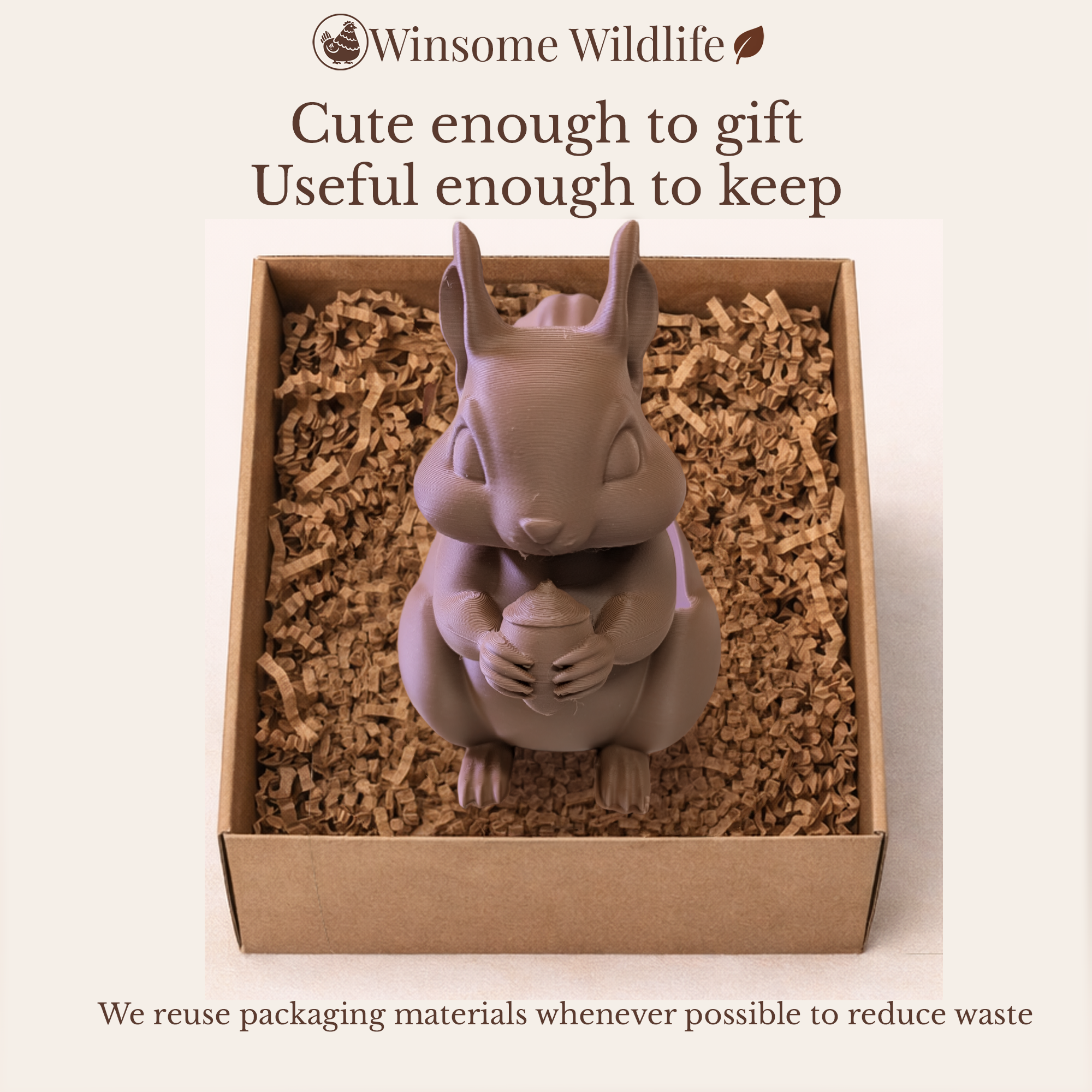 Squirrel Soap Holder - Bath & Body Works Holder - Winsome Wildlife