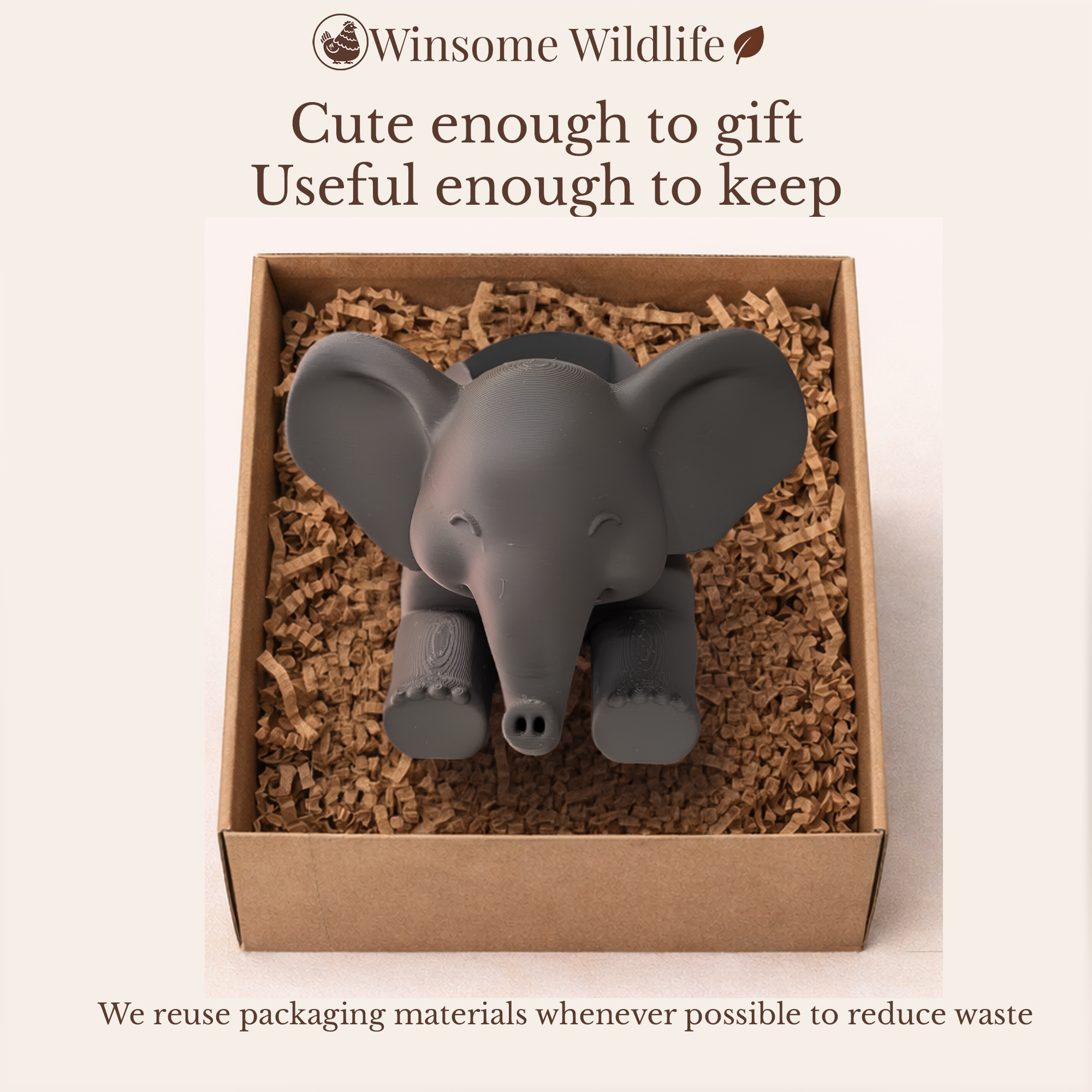 Elephant Soap Holder - Bath & Body Works Holder - Winsome Wildlife