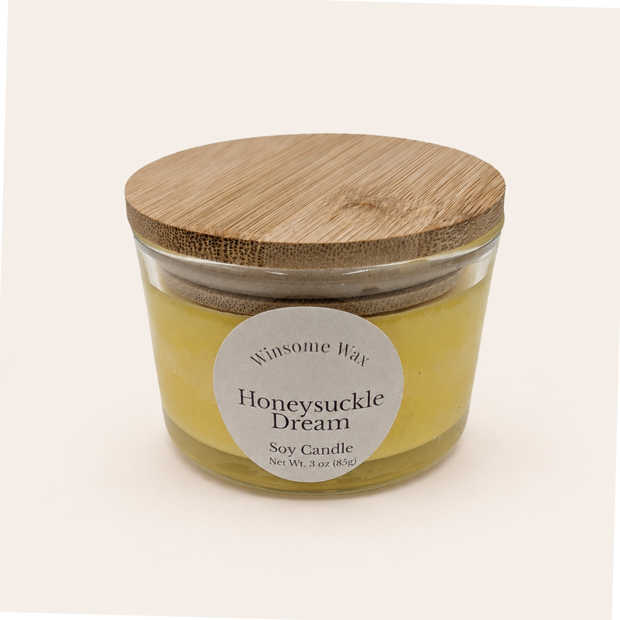 Signature Collection - 3 oz Soy Candle - Hand Poured Candle with Bamboo Lid