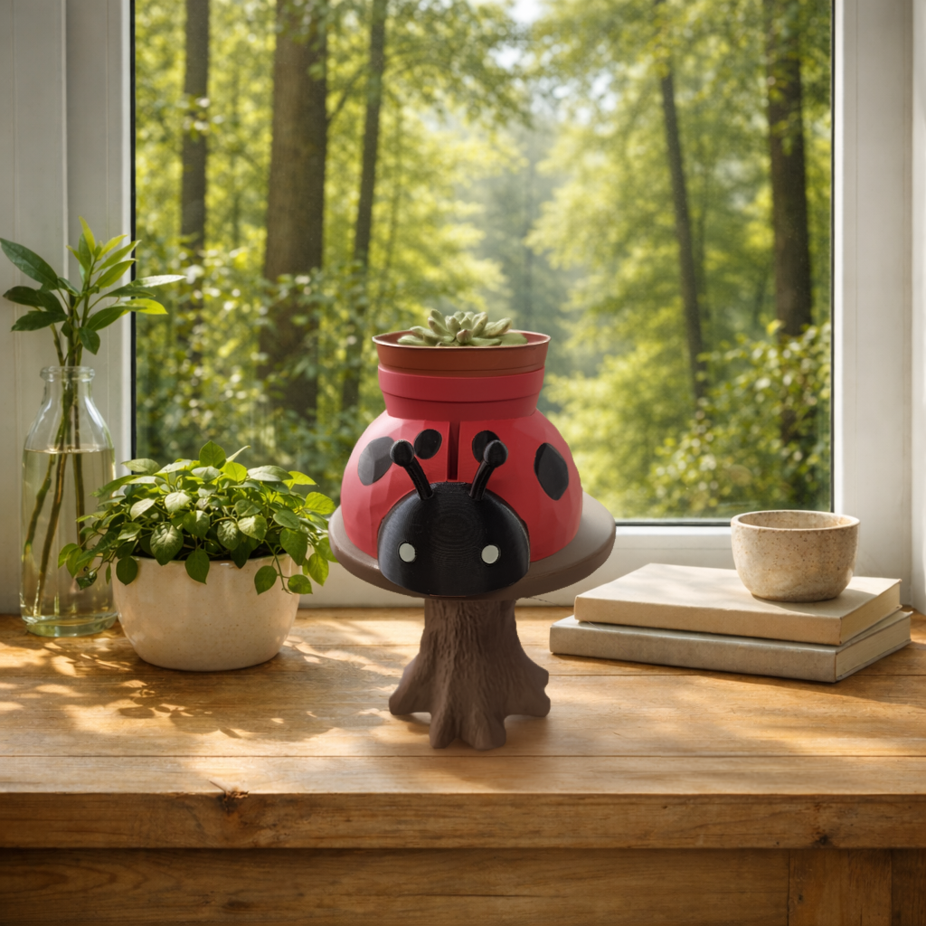 Ladybug Planter - Winsome Wildlife