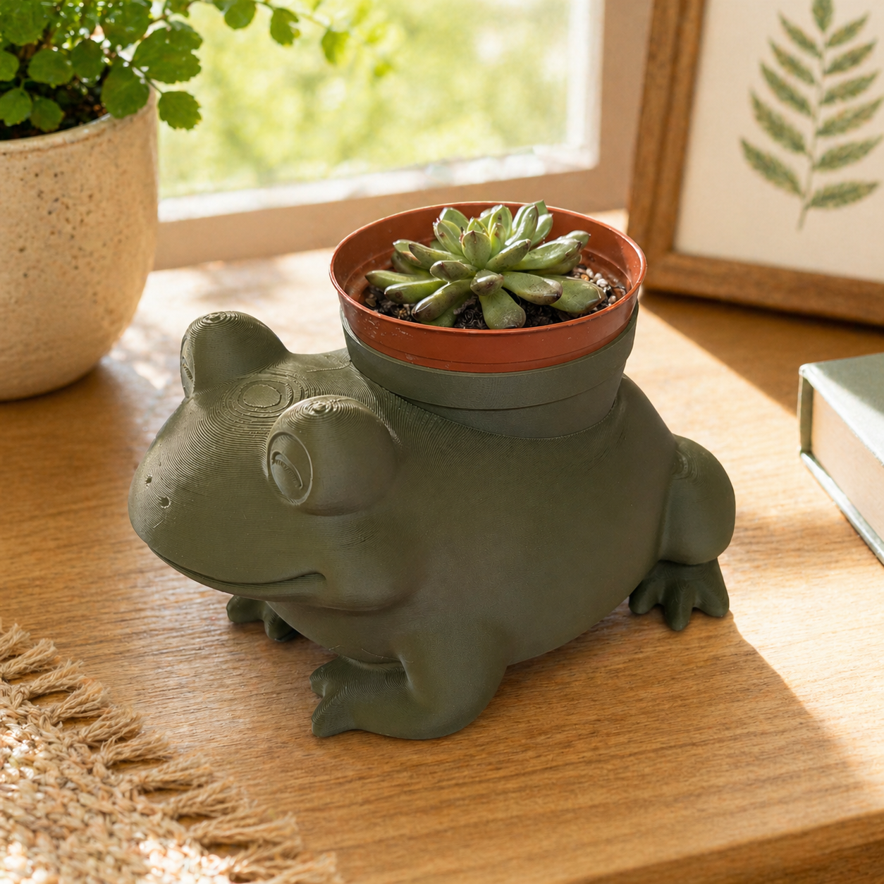 Frog Planter - Winsome Wildlife