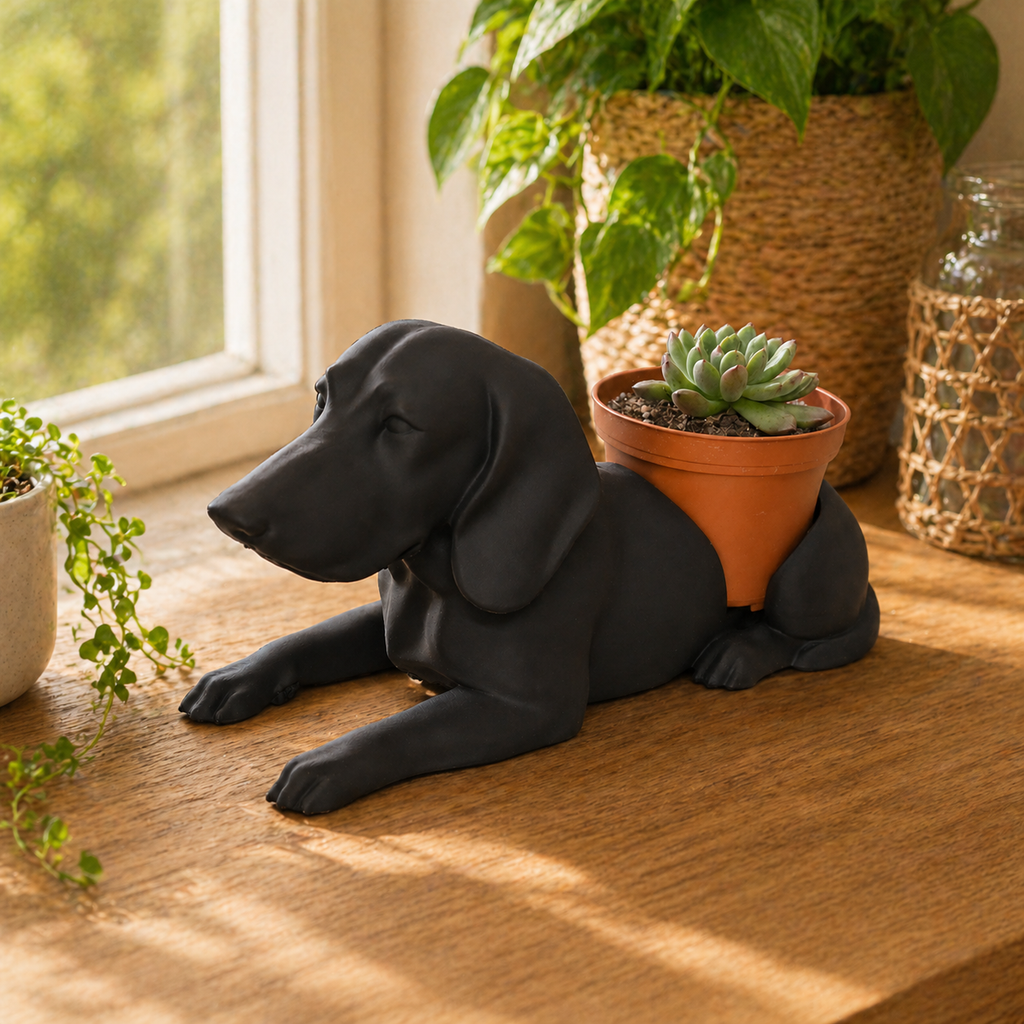 Beagle Planter - Winsome Wags