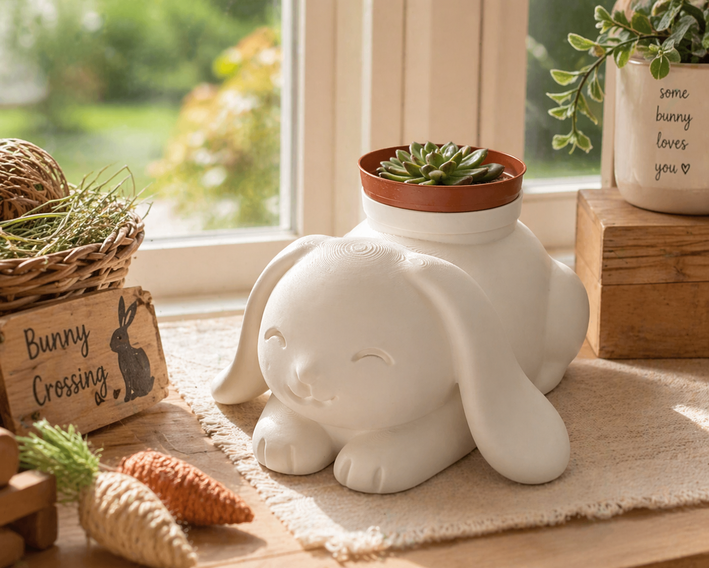 Bunny Planter - Winsome Wildlife