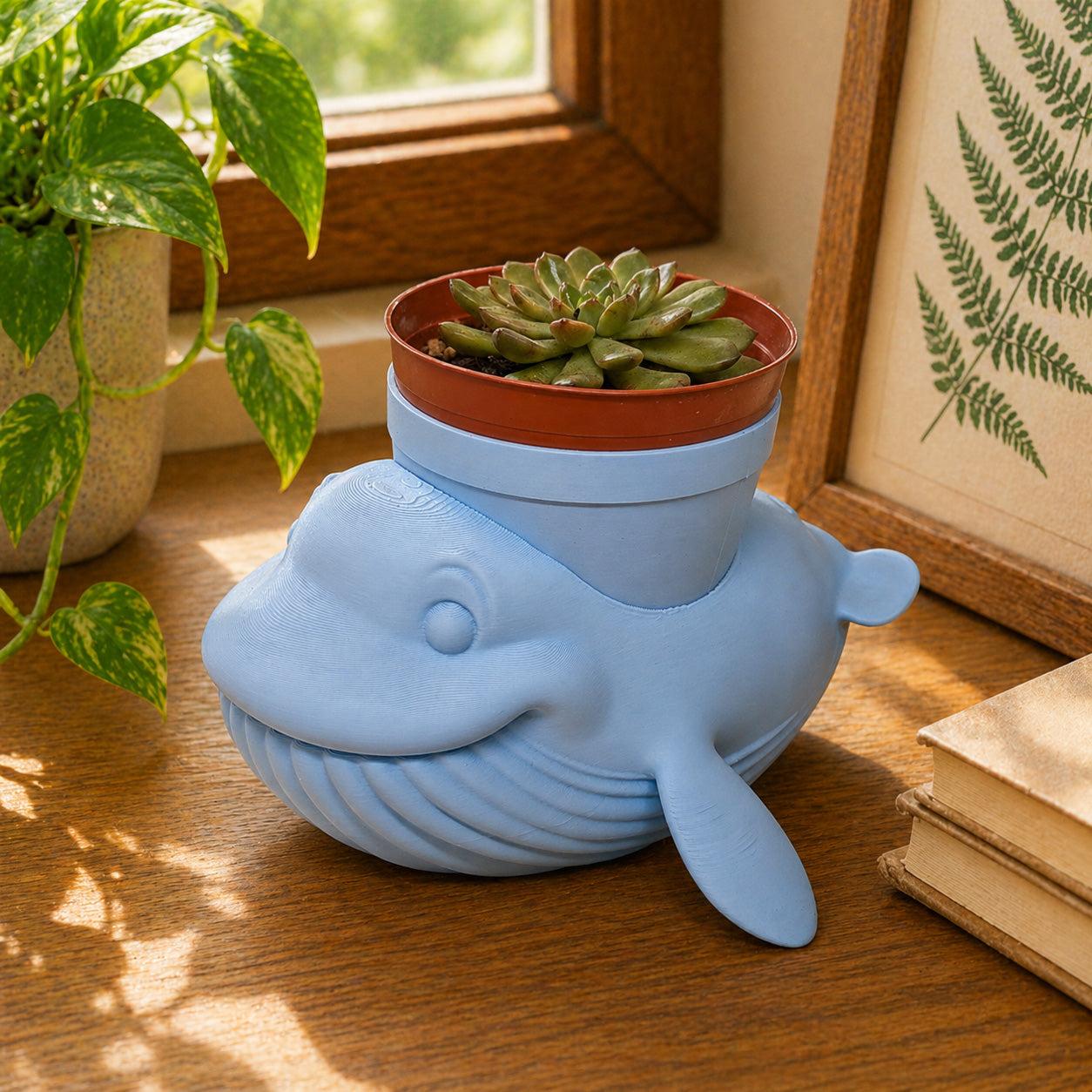 Whale Planter - Winsome Wildlife