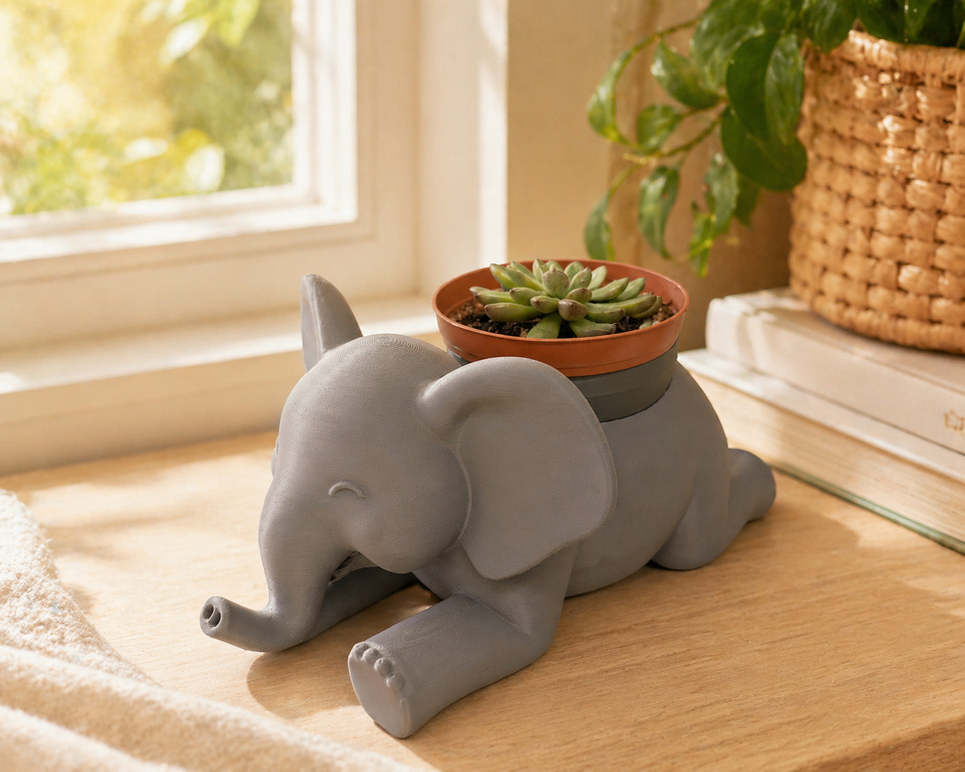 Elephant Planter - Winsome Wildlife