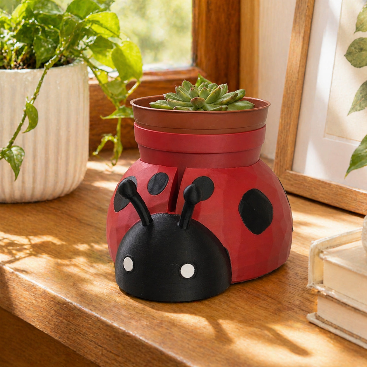Ladybug Planter - Winsome Wildlife