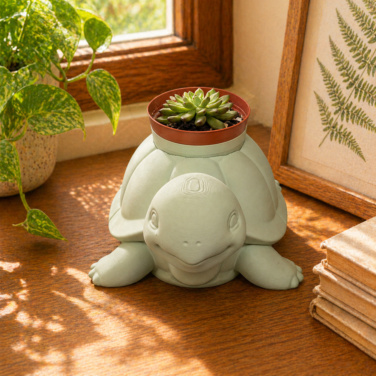 Turtle Planter - Winsome Wildlife