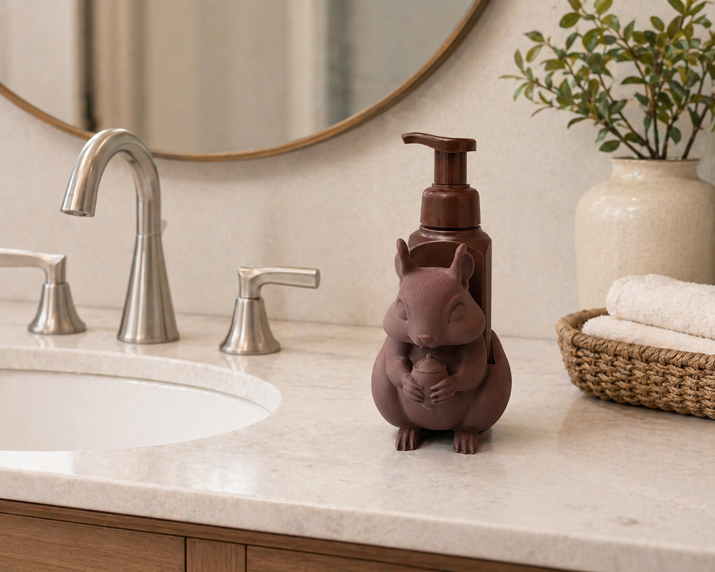 Squirrel Soap Holder - Bath & Body Works Holder - Winsome Wildlife