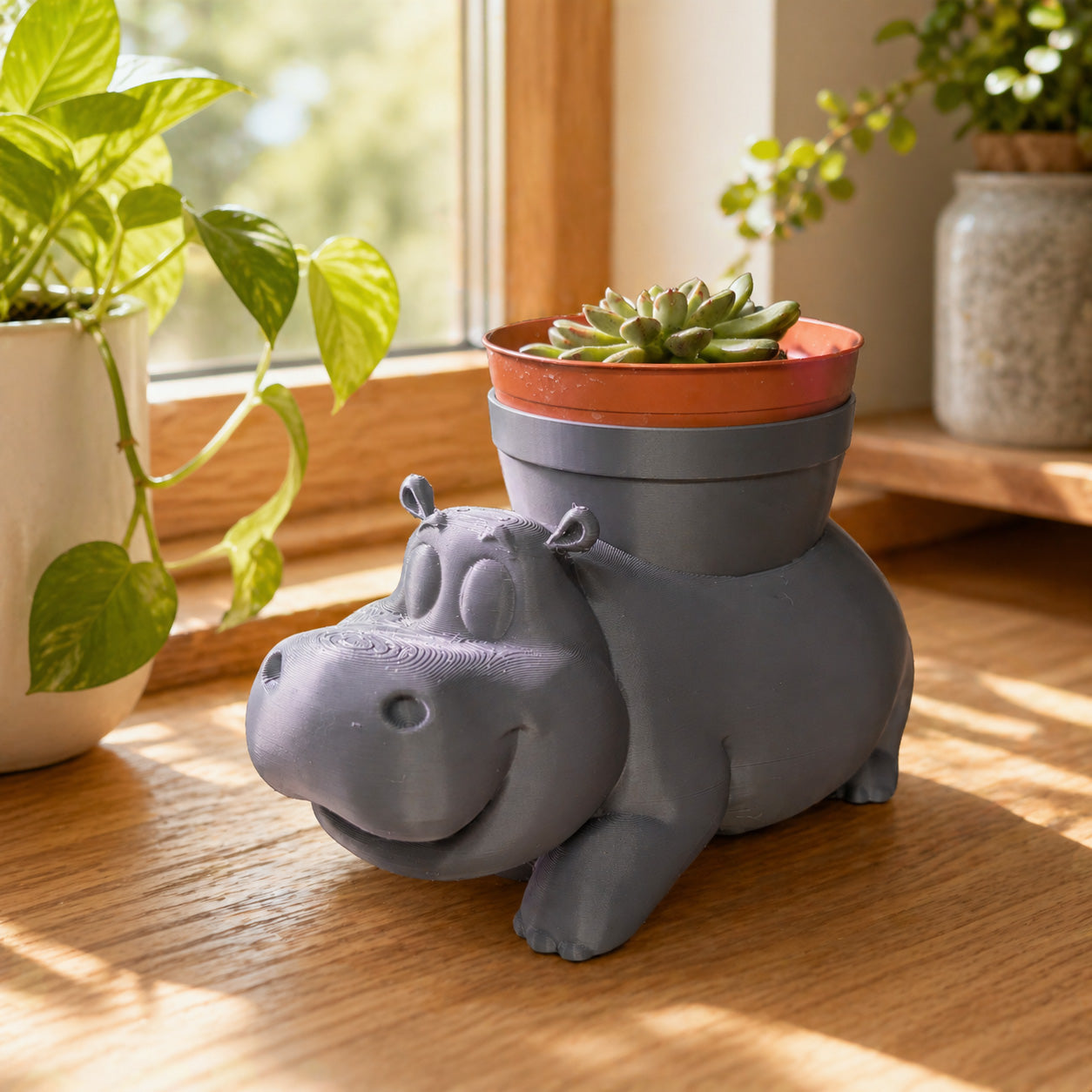 Hippo Planter - Winsome Wildlife