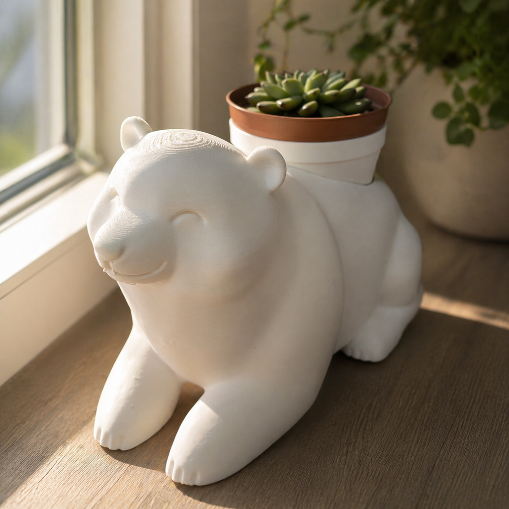 Bear Planter - Winsome Wildlife