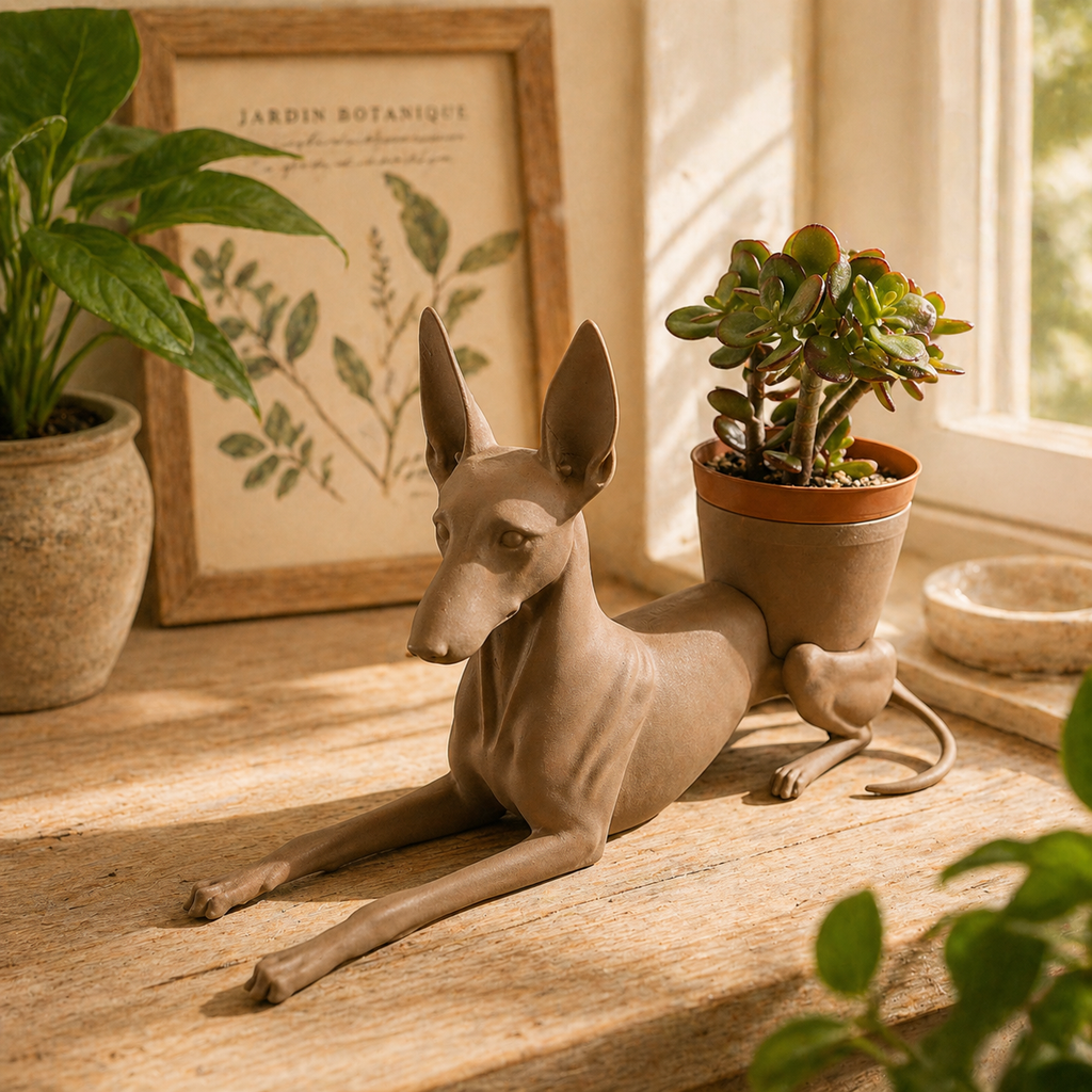 Pharaoh Hound Planter - Winsome Wags