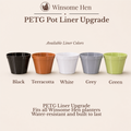 PETG Nursery Pot - Reusable Plant Pot with Drainage