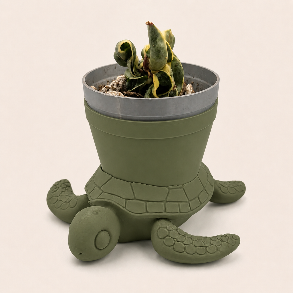 Sea Turtle Planter - Winsome Waters Planter