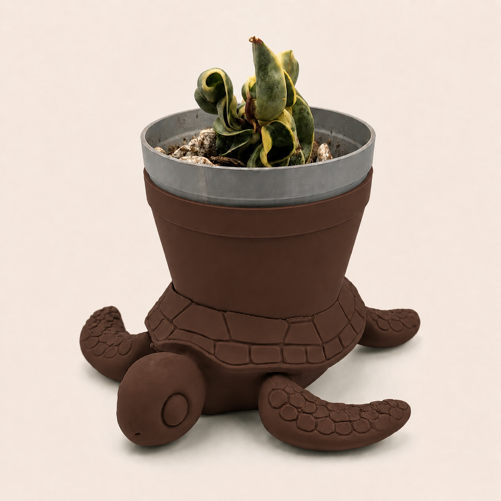 Sea Turtle Planter - Winsome Waters Planter