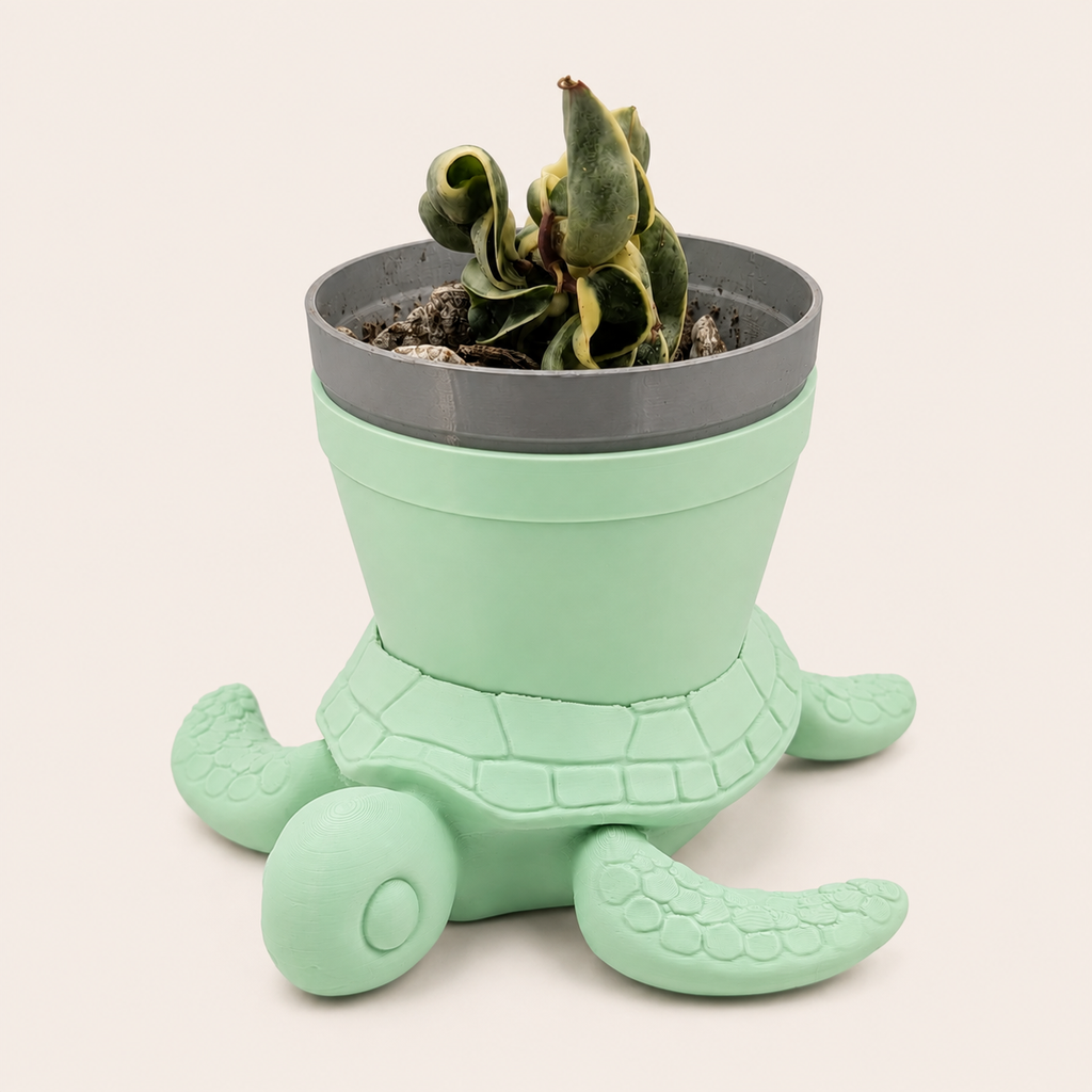 Sea Turtle Planter - Winsome Waters Planter
