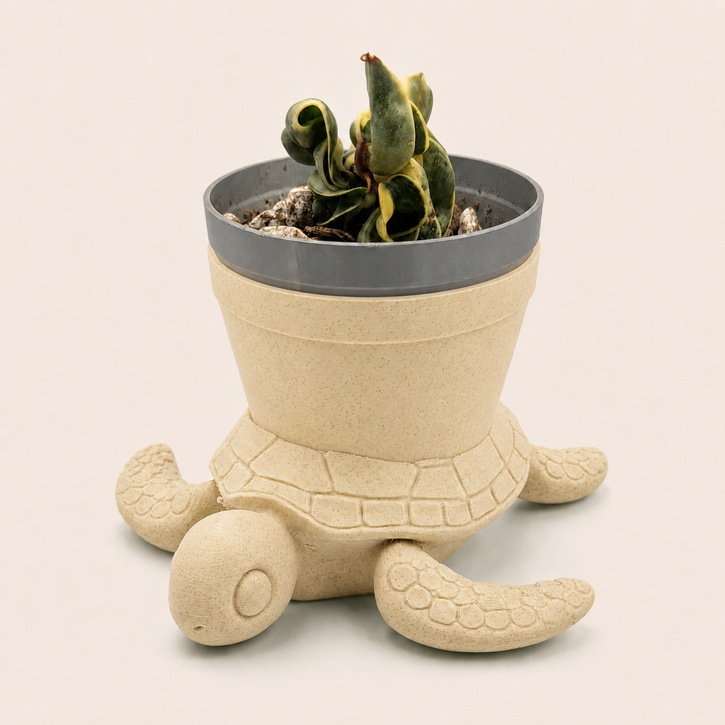 Sea Turtle Planter - Winsome Waters Planter