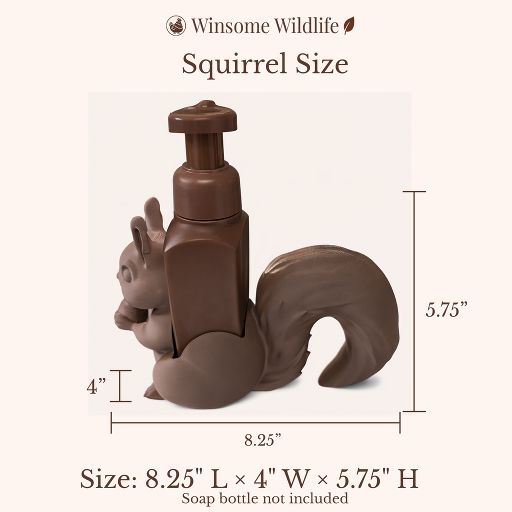 Squirrel Soap Holder - Bath & Body Works Holder - Winsome Wildlife