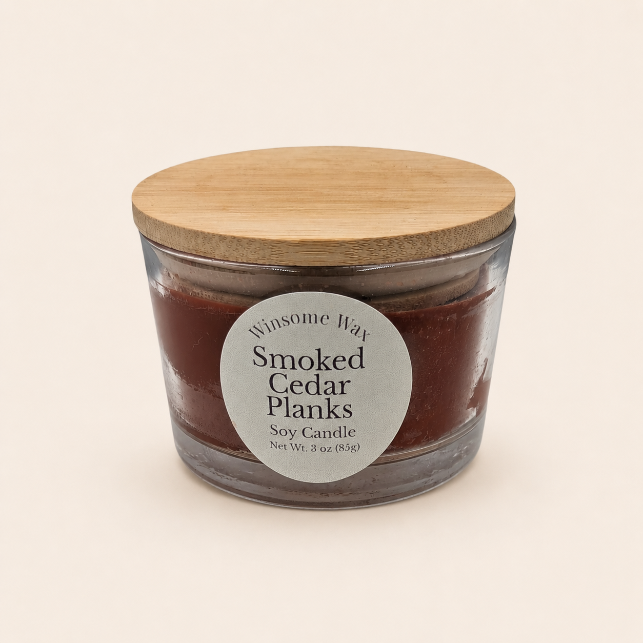 Signature Collection - 3 oz Soy Candle - Hand Poured Candle with Bamboo Lid