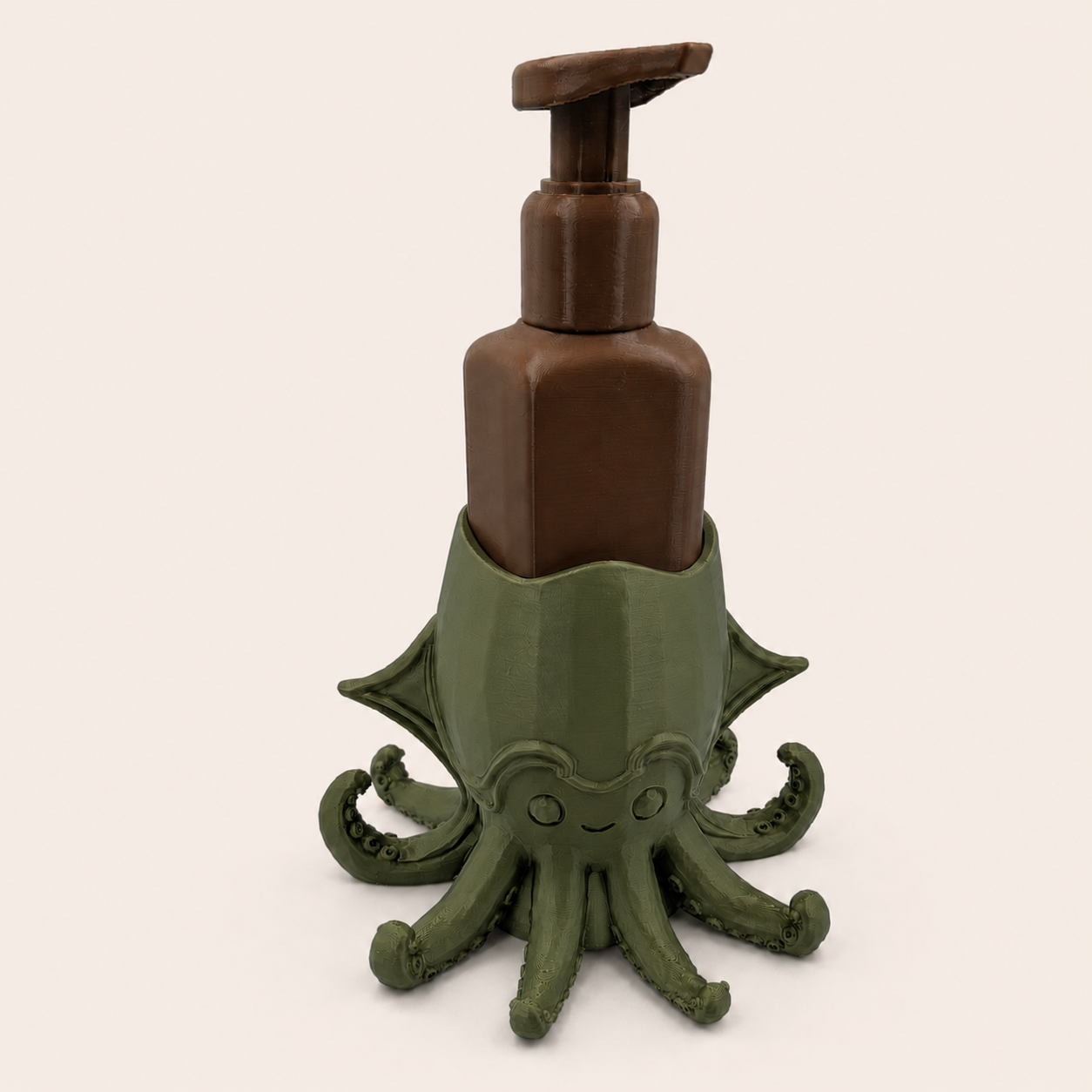 Steampunk Squid - Winsome Whimsy Fantasy Soap Dispenser Holder