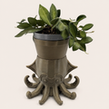 Steampunk Squid Planter - Winsome Whimsy Fantasy Planter
