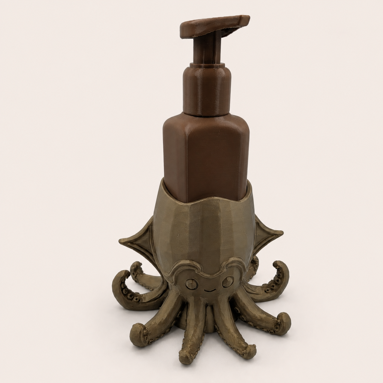 Steampunk Squid - Winsome Whimsy Fantasy Soap Dispenser Holder