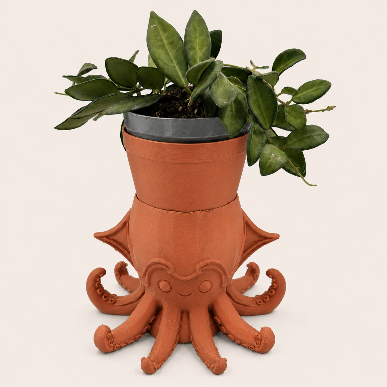 Steampunk Squid Planter - Winsome Whimsy Fantasy Planter