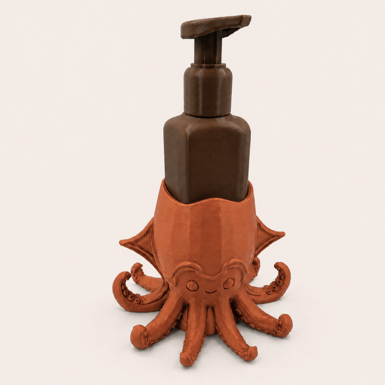Steampunk Squid - Winsome Whimsy Fantasy Soap Dispenser Holder