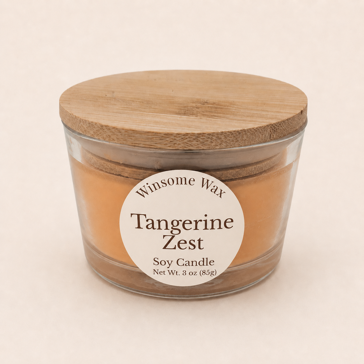 Signature Collection - 3 oz Soy Candle - Hand Poured Candle with Bamboo Lid