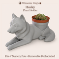 Husky Planter - Winsome Wags