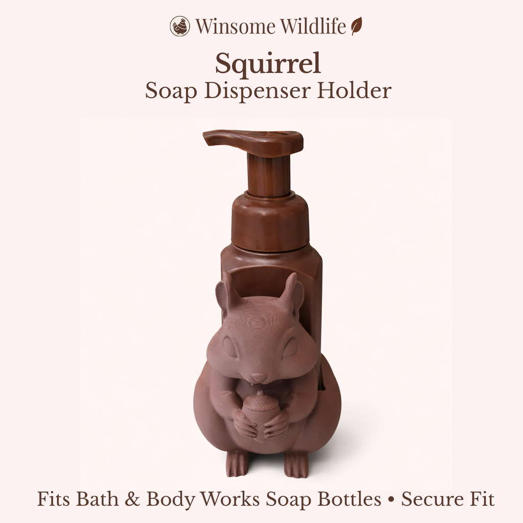 Squirrel Soap Holder - Bath & Body Works Holder - Winsome Wildlife