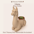 Llama Planter - Winsome Wildlife
